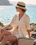 Textured Shirt – Cream