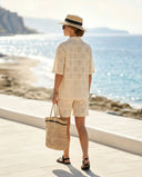 Textured Shirt – Cream
