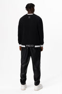 Crystal-Encrusted Unisex Sweatshirt - FREISI