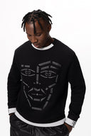 Crystal - Encrusted Unisex Sweatshirt - freisi official
