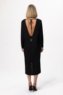 Elegant Open - Back Dress - UAB MF GROUP