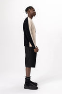 Jacquard fine knit sweater - FREISI