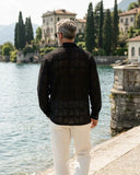 Textured Overshirt – Black - FREISI