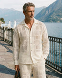 Textured Overshirt – Cream - FREISI